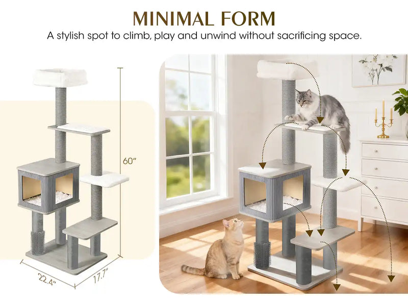 MINIMALFORM
A stylish spot to climb, play and unwind without sacrificing space.