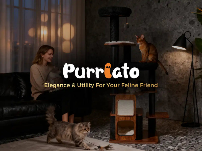 Elegance & Utility For Your Feline Friend | Purrlato