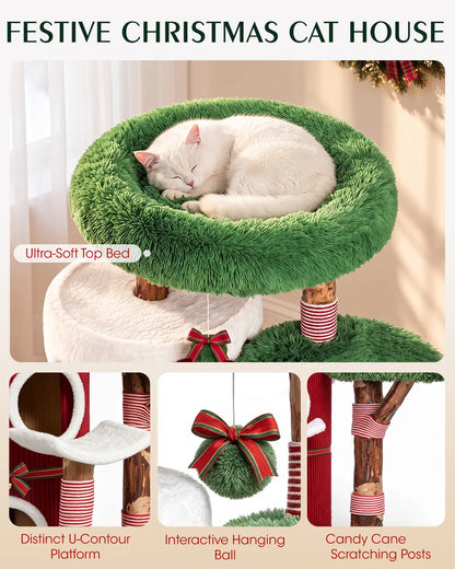 [Seasonal Exclusive] Christmas Cat Tower