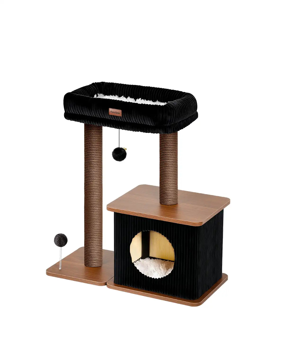Nodic Loft_Minimalist Series Cat Tree(Large Walnut)