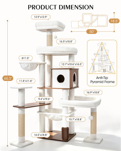Heavy-Duty Activity Cat Tower