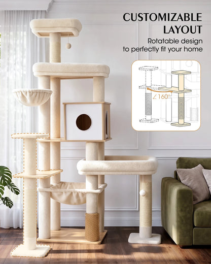 Heavy-Duty Activity Cat Tower