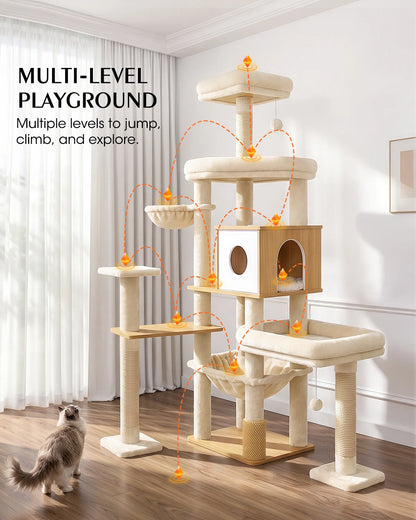 Heavy-Duty Activity Cat Tower