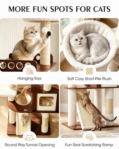 Tall & Narrow Cat Tower