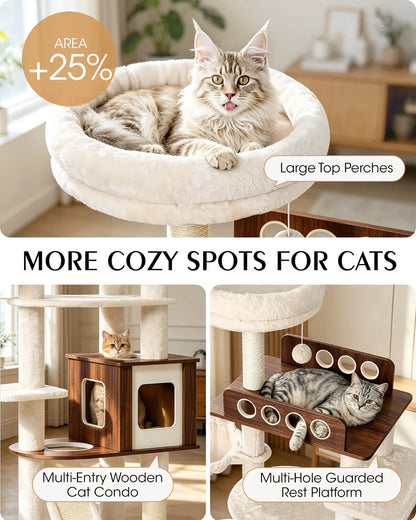 Tall & Narrow Cat Tower