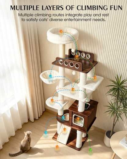 Tall & Narrow Cat Tower