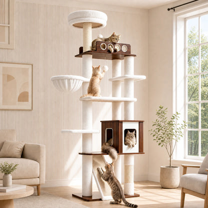 Tall & Narrow Cat Tower