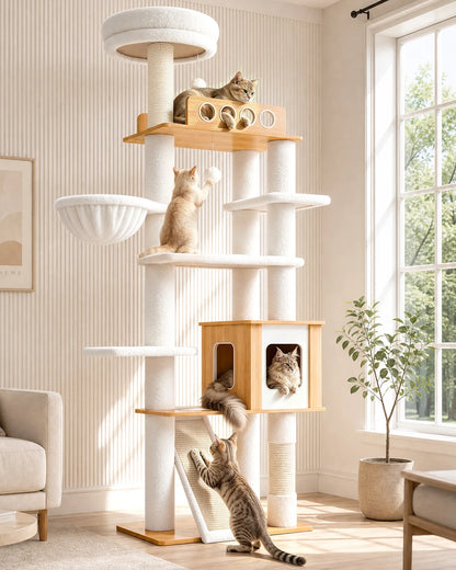Tall & Narrow Cat Tower