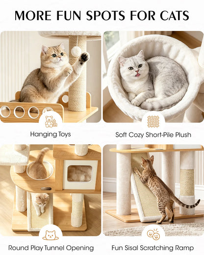 Tall & Narrow Cat Tower