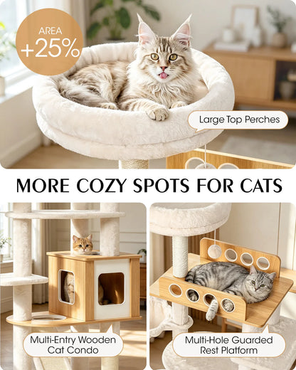 Tall & Narrow Cat Tower
