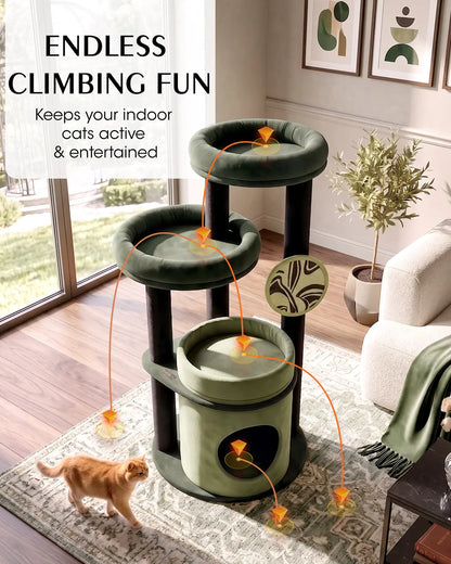 Velvet Cat Tower