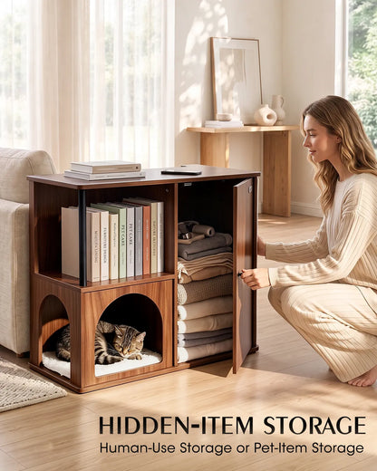 Sofa-Side Cat Scratch End Table