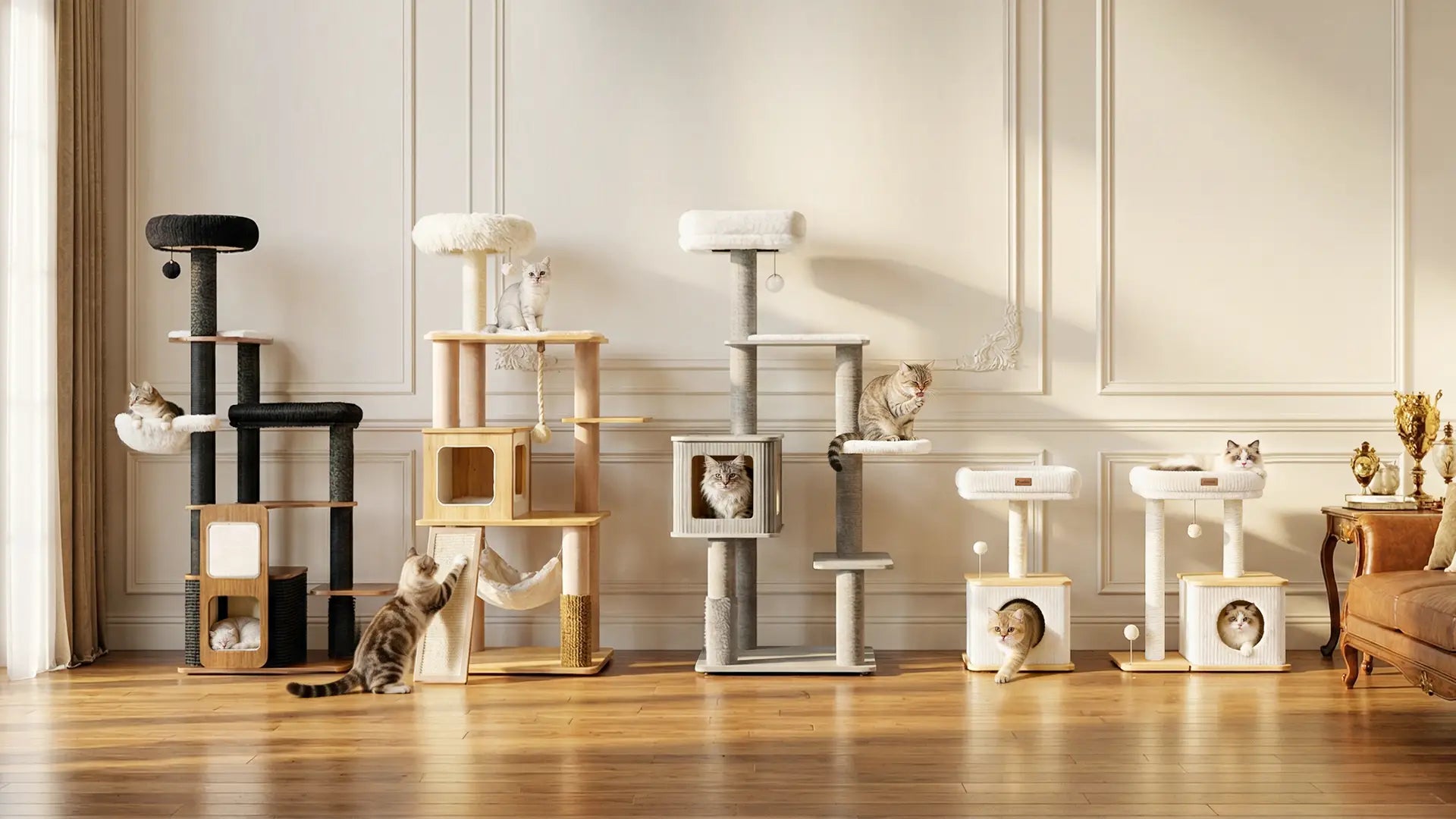 purrlato website banner Designed for Cats' Comfort and Style | Purrlato cat tree|