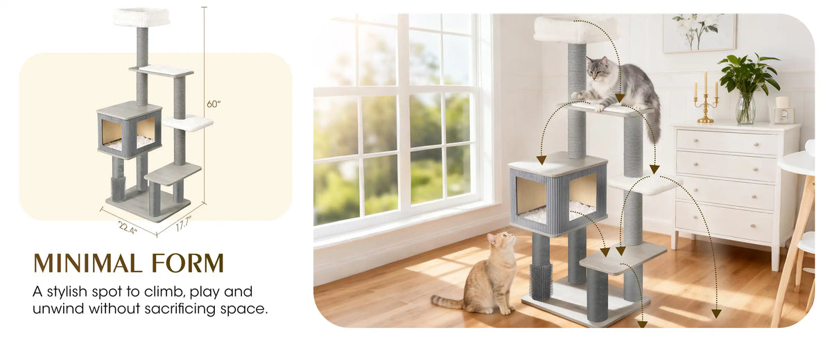 MINIMALFORM
A stylish spot to climb, play and unwind without sacrificing space.